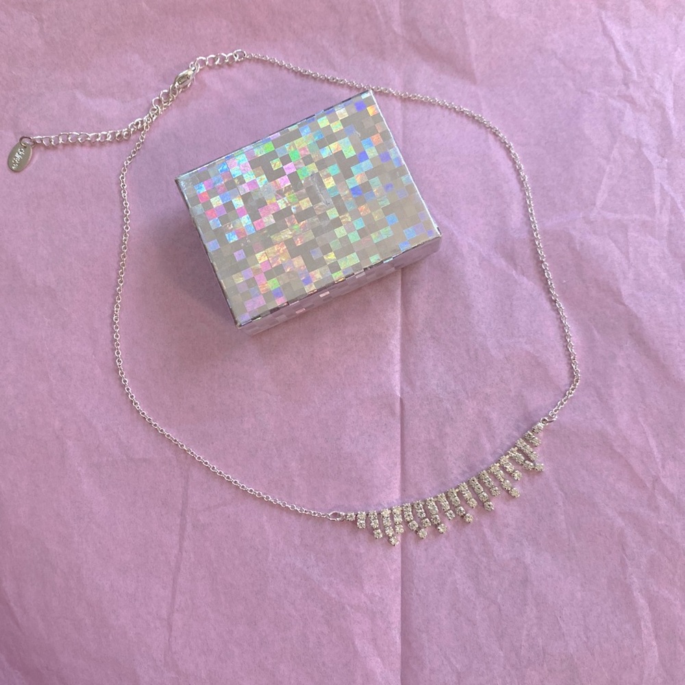 Dazzling Silver Necklace